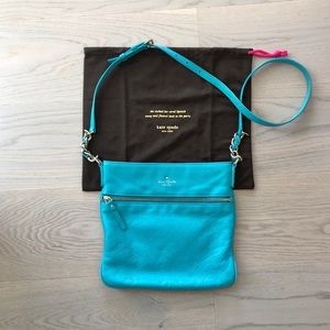 Kate Spade Cobble Hill Turquoise Crossbody Purse